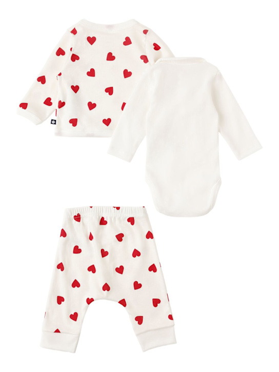 Petit Bateau: Cotton cardigan, bodysuit & pants