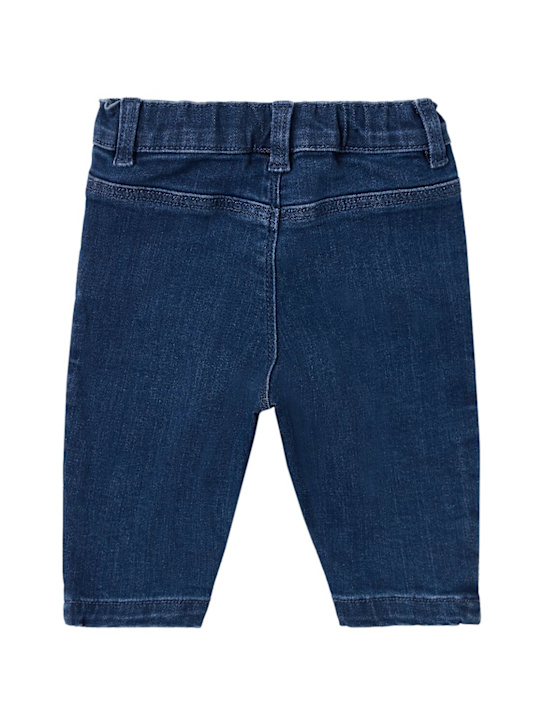 Petit Bateau: Cotton blend denim effect pants