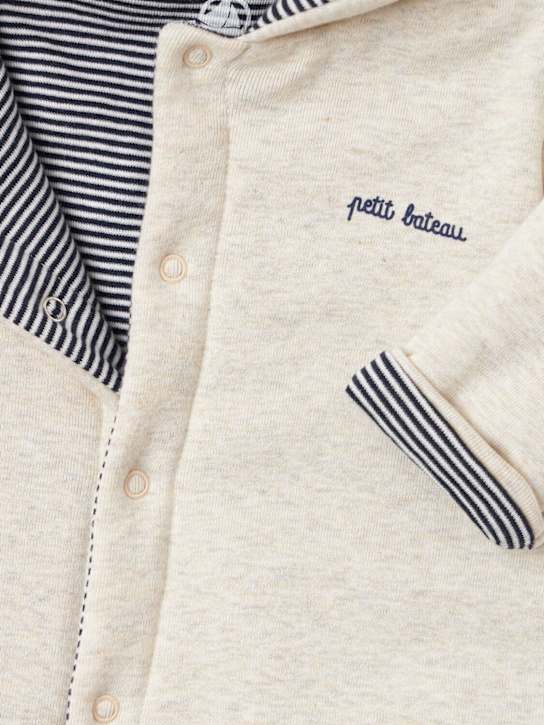 Petit Bateau - Hooded romper