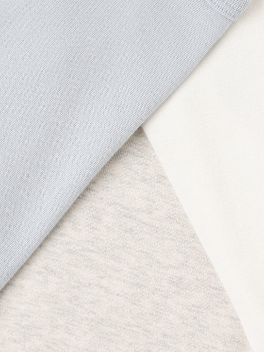 Petit Bateau: Set of 3 cotton bodysuits