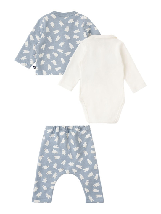 Petit Bateau: Cotton cardigan, bodysuit & pants