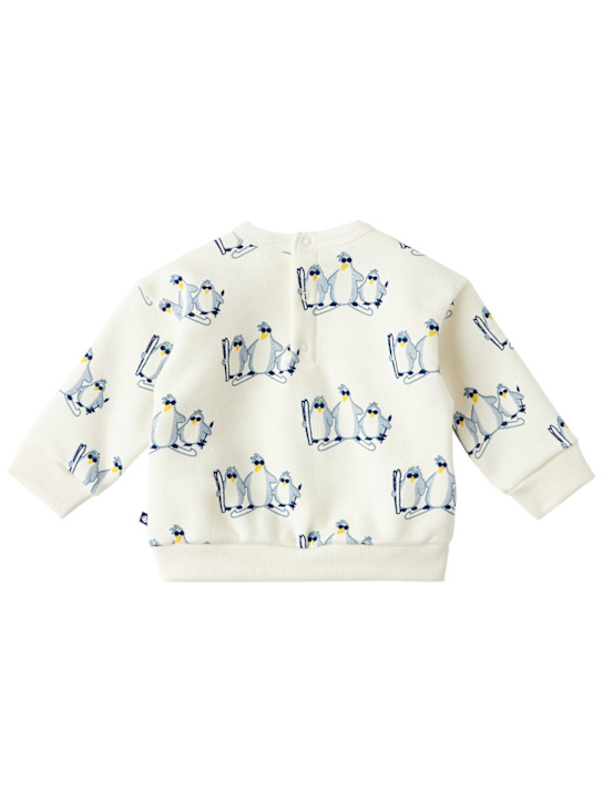Petit Bateau: Printed cotton crewneck sweatshirt