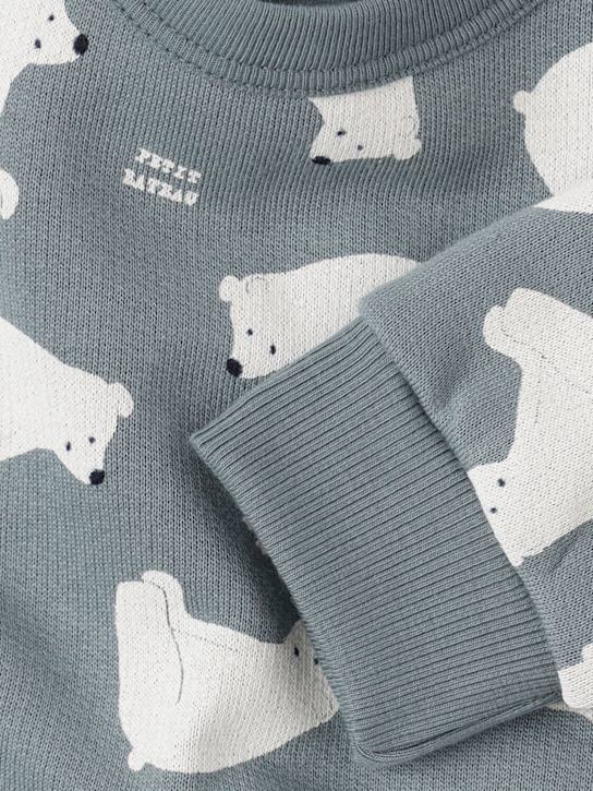 Petit Bateau - Printed cotton crewneck sweatshirt