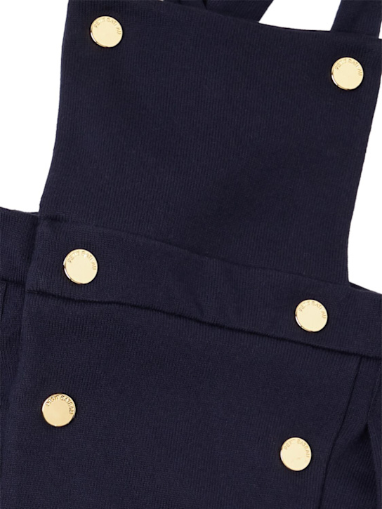 Petit Bateau - Cotton chambray overall dress