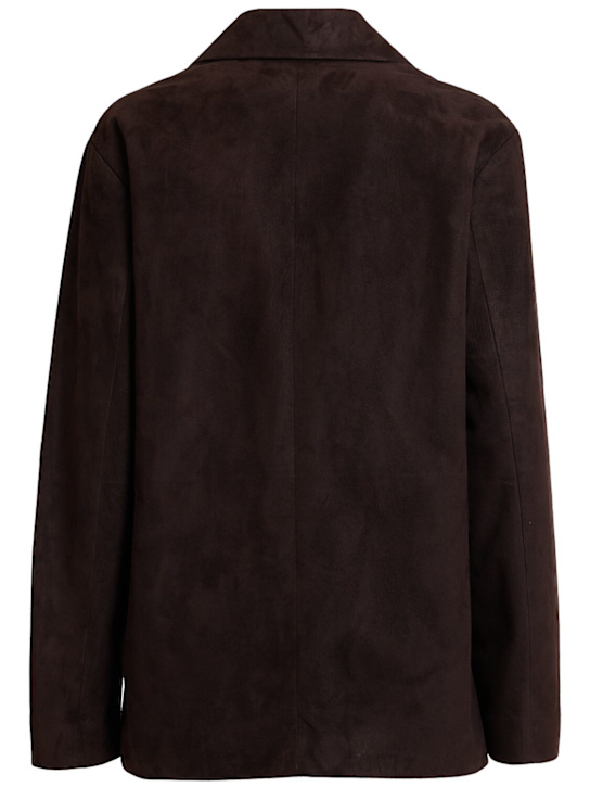 The Row: Blazer Fabian in pelle