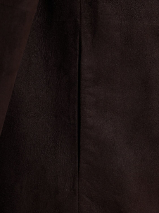 The Row: Blazer Fabian in pelle
