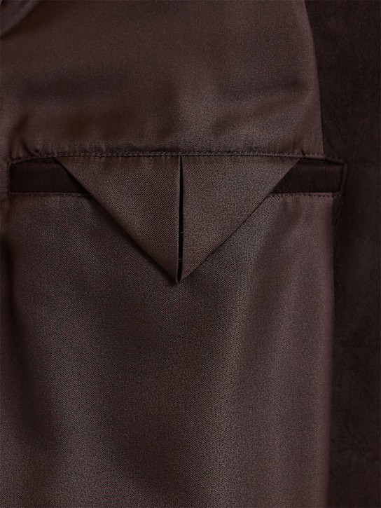 The Row: Blazer Fabian in pelle