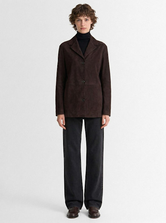 The Row - Blazer en cuir Fabian