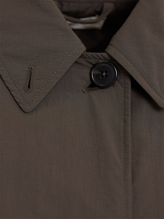 The Row: Arwen nylon long coat