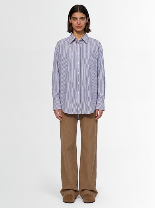 The Row: Chemise longue en coton Ment