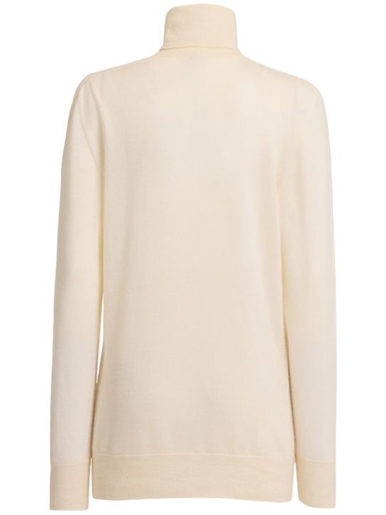The Row: Pull col roulé en cachemire tricoté Lizzie
