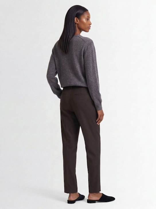The Row: Ligeia Cashmere V-Neck Sweater