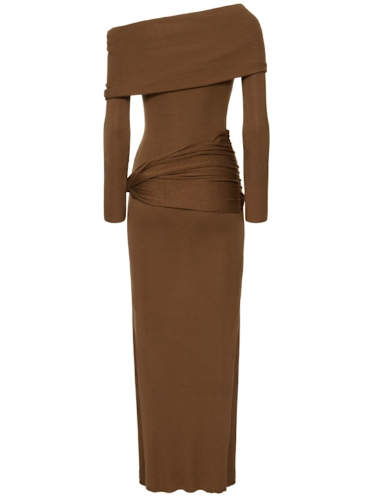 Aya Muse: LVR Exclusive silk viscose long dress