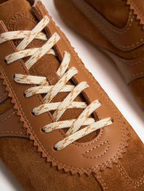 Dries Van Noten: Sneakers basses en daim
