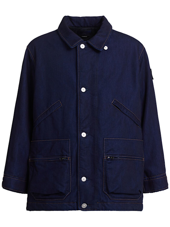 Stone Island: DENIM RESEARCH cotton blend jacket