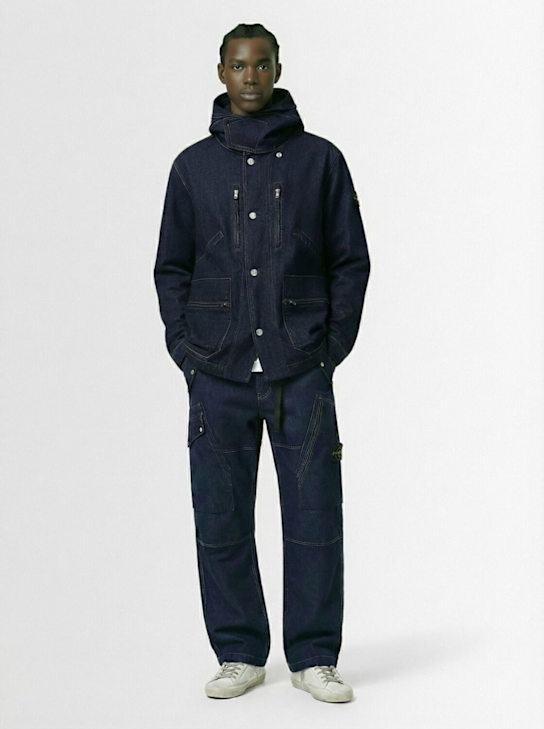 Stone Island - DENIM RESEARCH cotton blend jacket
