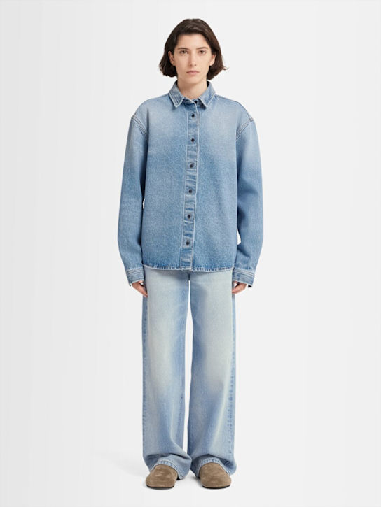 Annagreta - Jeans 5 tasche Clara in denim stonewash