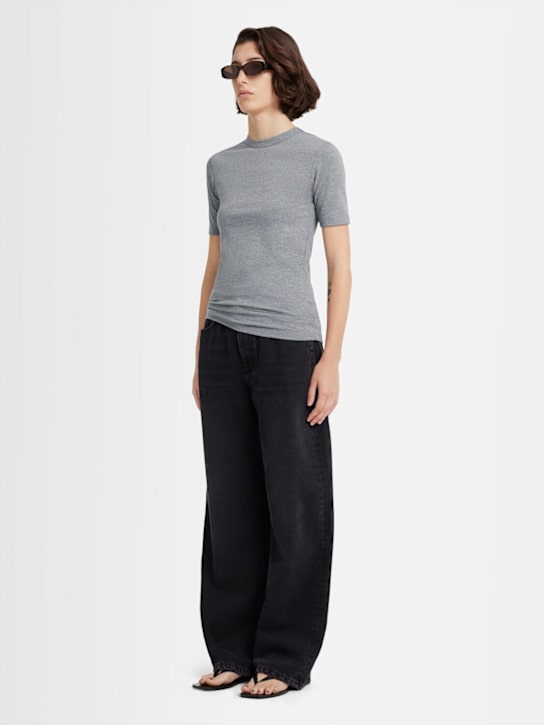 Annagreta: Clara 5-Pocket Jeans in Stonewash Denim