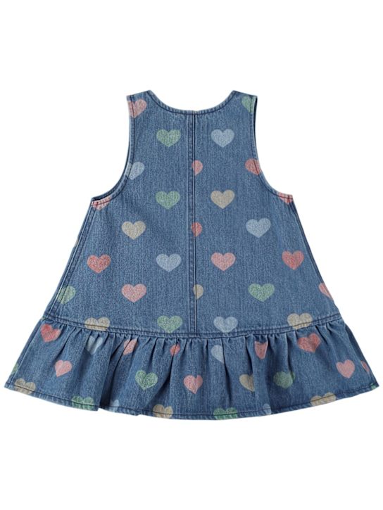 Konges Sløjd: Vestito in denim di cotone stampato