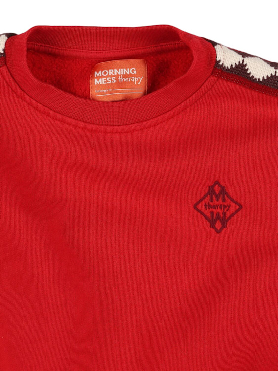 MORNING MESS THERAPY - Sweat-shirt en coton biologique