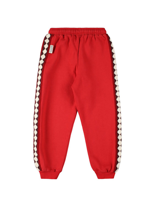 MORNING MESS THERAPY: Pantaloni in felpa di cotone organico
