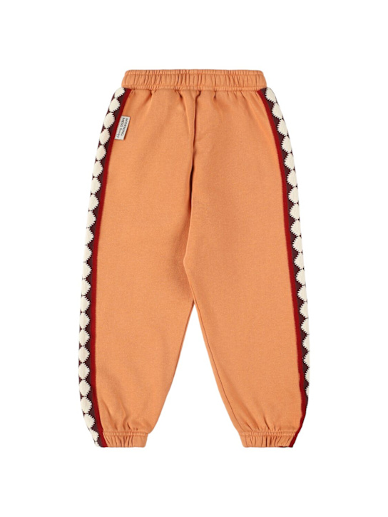 MORNING MESS THERAPY: Pantaloni in felpa di cotone organico