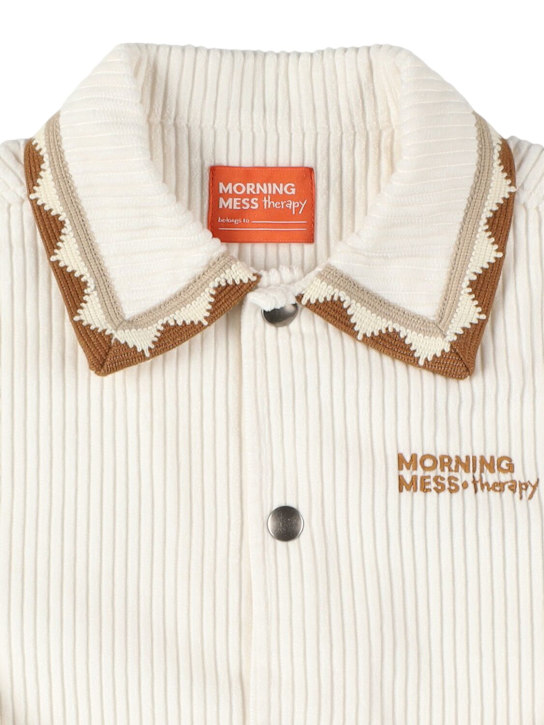 MORNING MESS THERAPY - Giacca in velluto millerighe