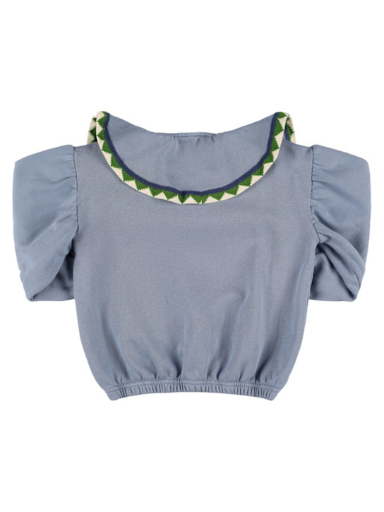 MORNING MESS THERAPY: Felpa in misto cotone organico
