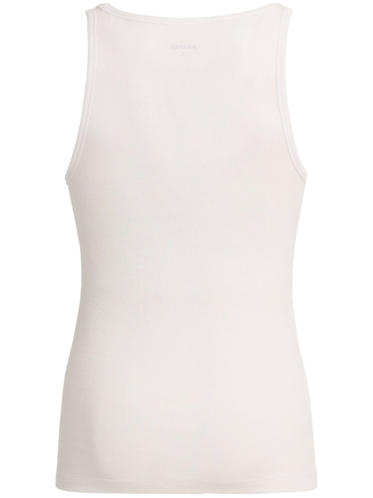 SKIMS - Set of 3 Ribbed Cotton Blend Tank Tops