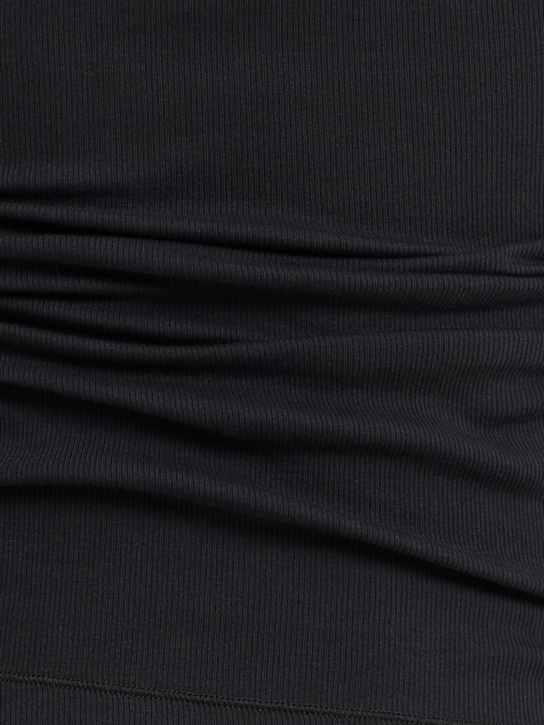 SKIMS: Set of 3 ribbed cotton blend tank tops