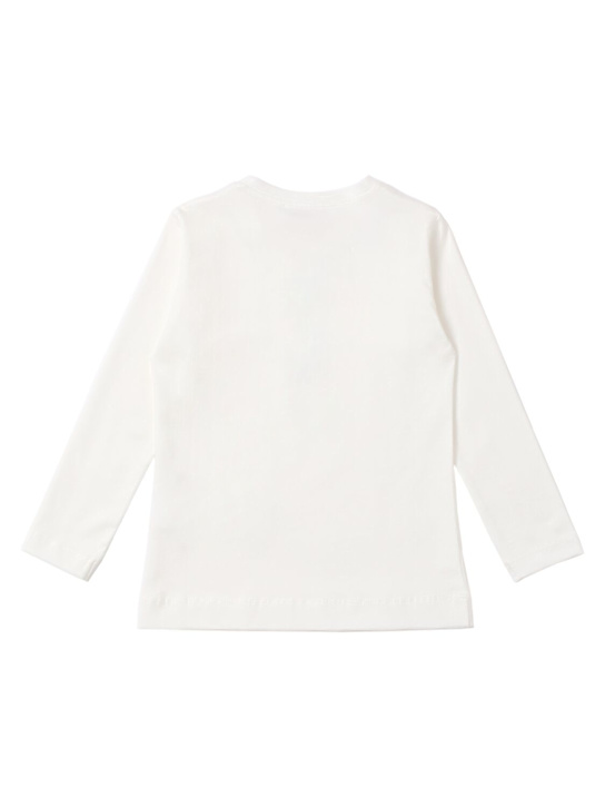 Monnalisa: T-shirt in jersey di misto cotone con stampa