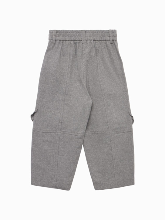 Monnalisa: Pantaloni cargo in flanella