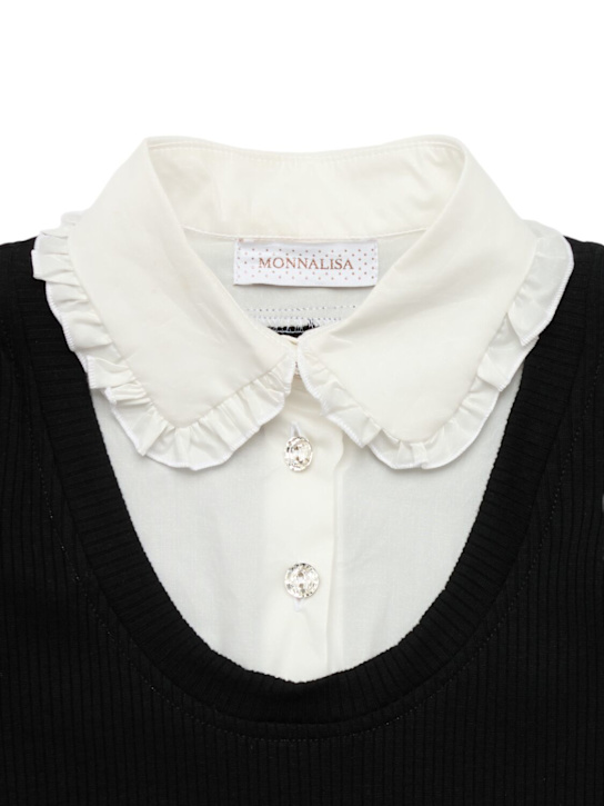 Monnalisa - Vestito in misto viscosa