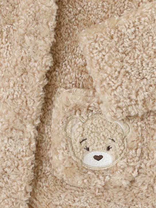 Monnalisa - Cappotto in teddy di poliestere