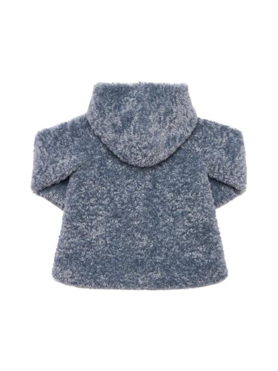 Monnalisa: Manteau en teddy de polyester