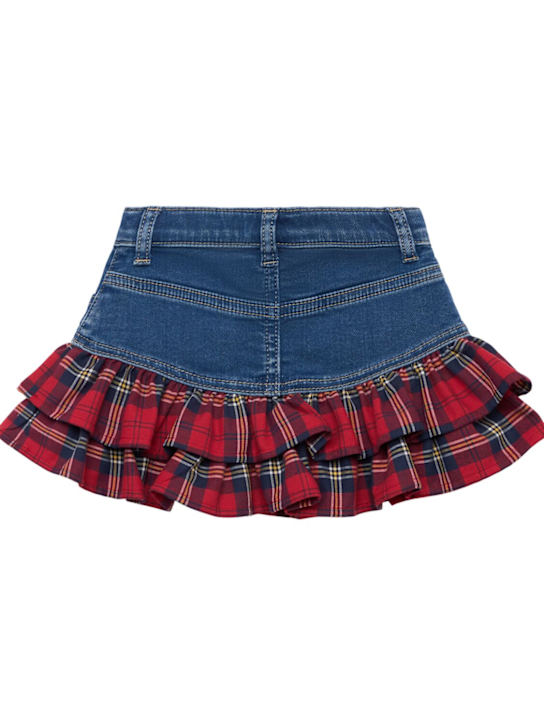 Monnalisa: Gonna effetto denim