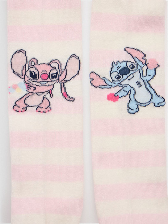 Monnalisa - Collant Stitch in misto cotone