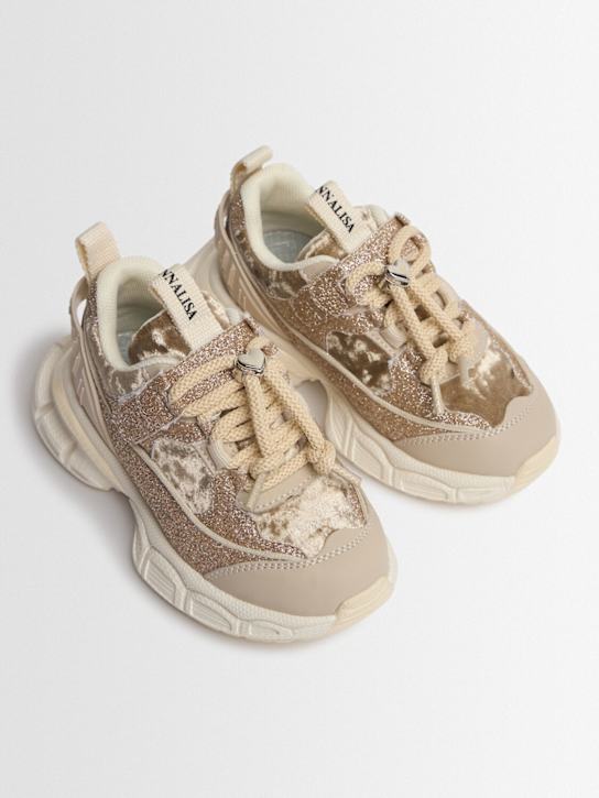 Monnalisa: Sneakers glitter