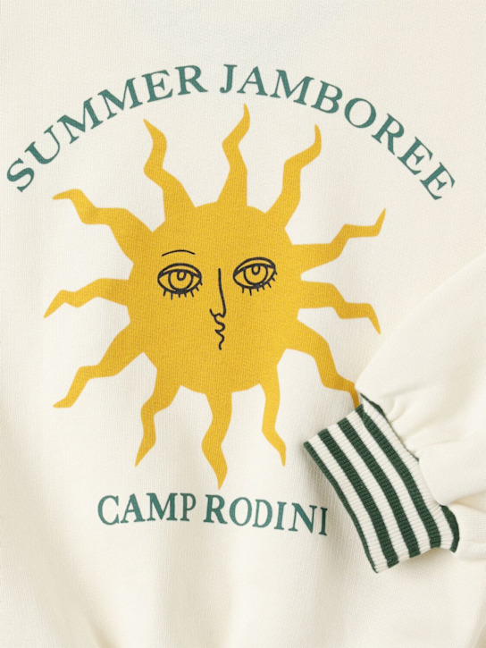 Mini Rodini: Felpa in cotone con stampa