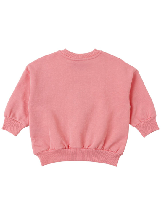 Mini Rodini: Sweat-shirt en coton imprimé à col ras-du-cou
