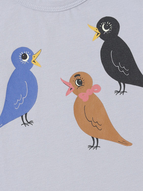 Mini Rodini: T-shirt in jersey di misto cotone con stampa