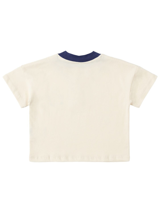 Mini Rodini: T-shirt en jersey de coton imprimé