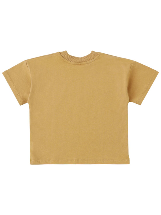 Mini Rodini: T-shirt en jersey de coton imprimé