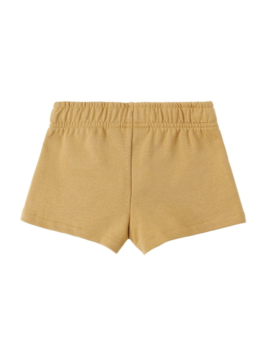 Mini Rodini: Shorts aus Baumwollfleece mit Druck