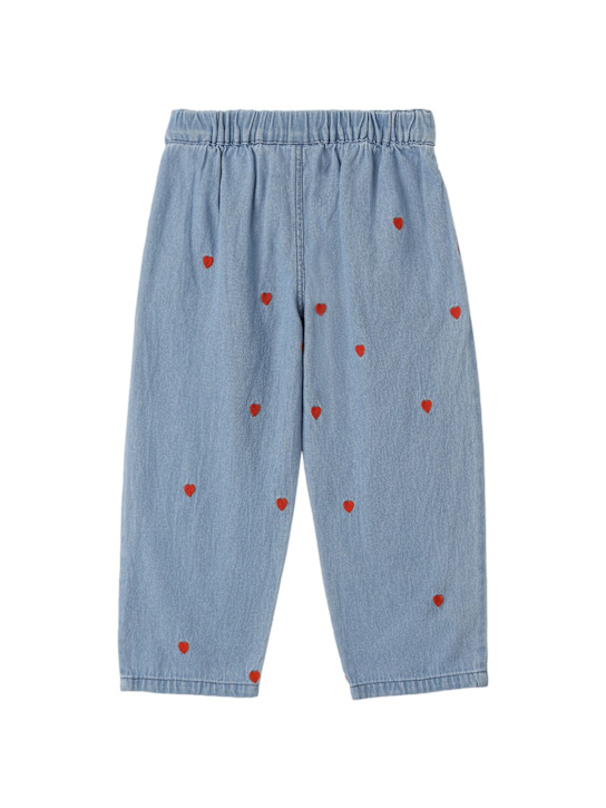 Mini Rodini: Jeans in cotone con ricami