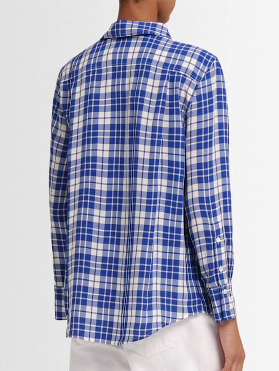 Proenza Schouler: Viskose-Hemd mit Schottenmuster „Brownwen“