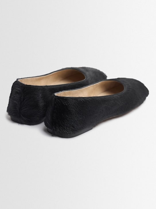 The Row: Lederschuhe „Square Ballet“