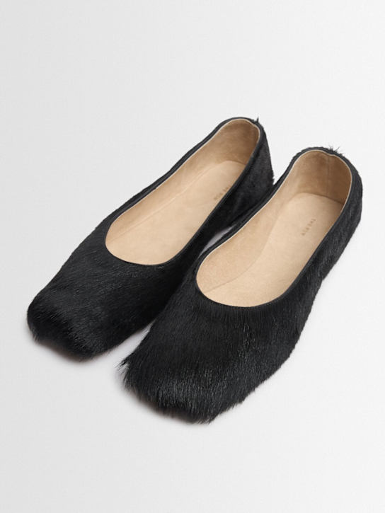 The Row: Lederschuhe „Square Ballet“