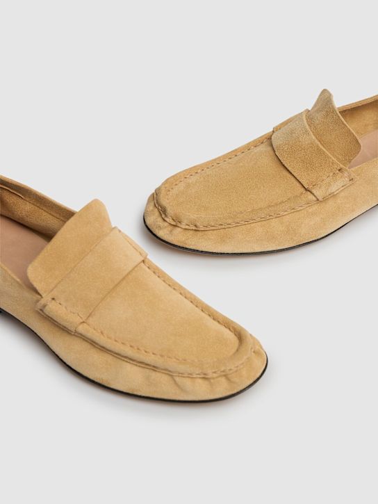 The Row: Mocasines de ante