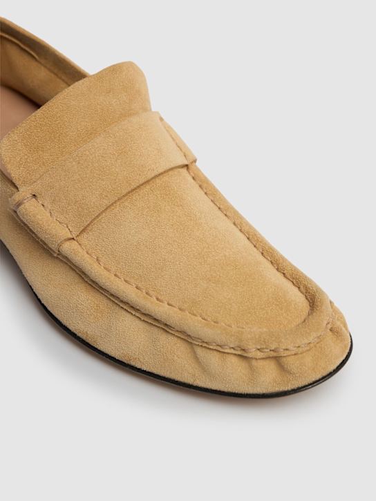 The Row: Mocasines de ante